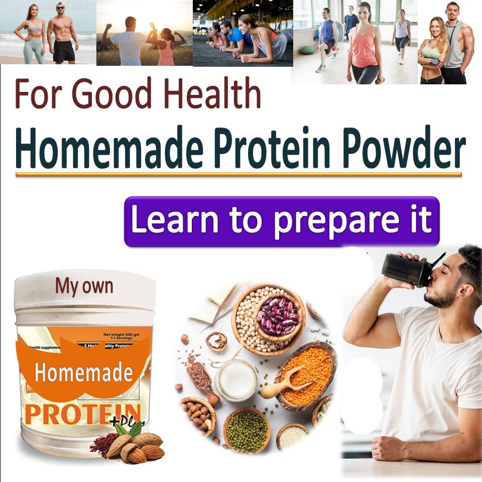 Homemade Protein Powder for Good Health